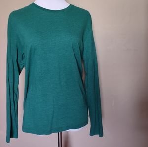 Old Navy Soft Wash Green Long Sleeve Shirt